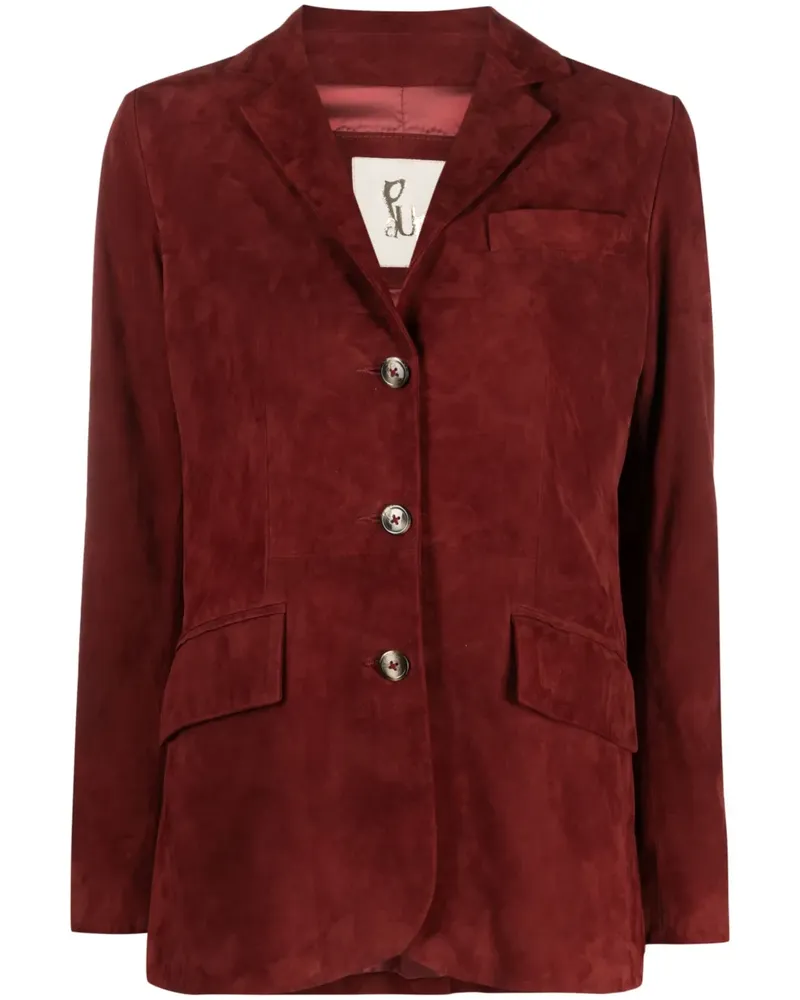 PAULA Blazer aus Wildleder - Rot Rot