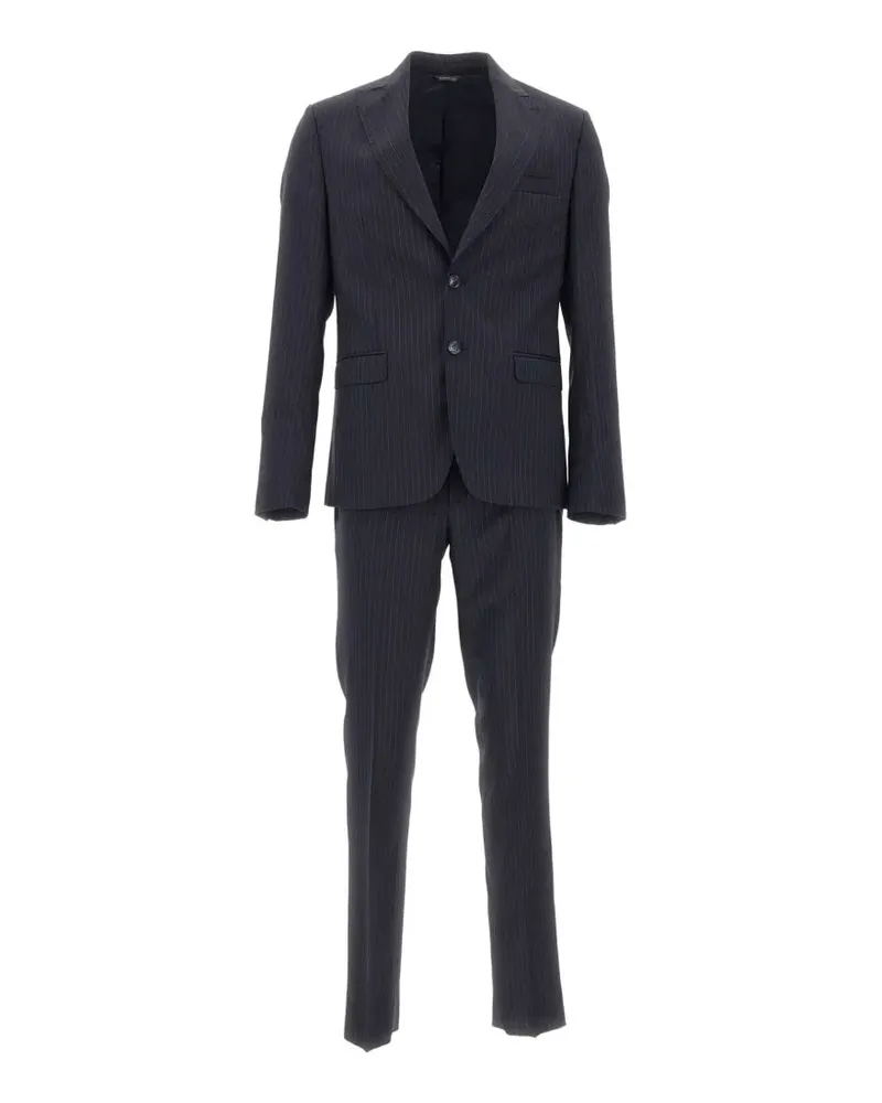 Emanuel Ungaro Anzug mit Nadelstreifen - Blau Blau