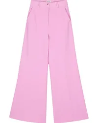 Blumarine Palazzohose mit Bügelfalten Rosa