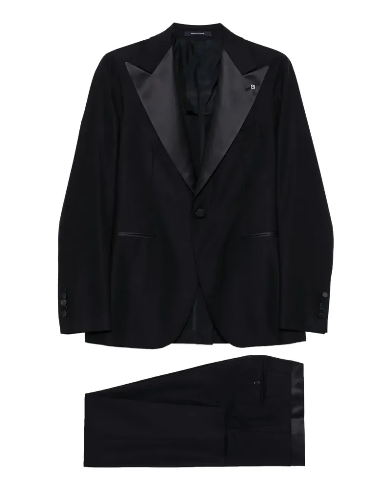Tagliatore button single-breasted suit - Schwarz Schwarz