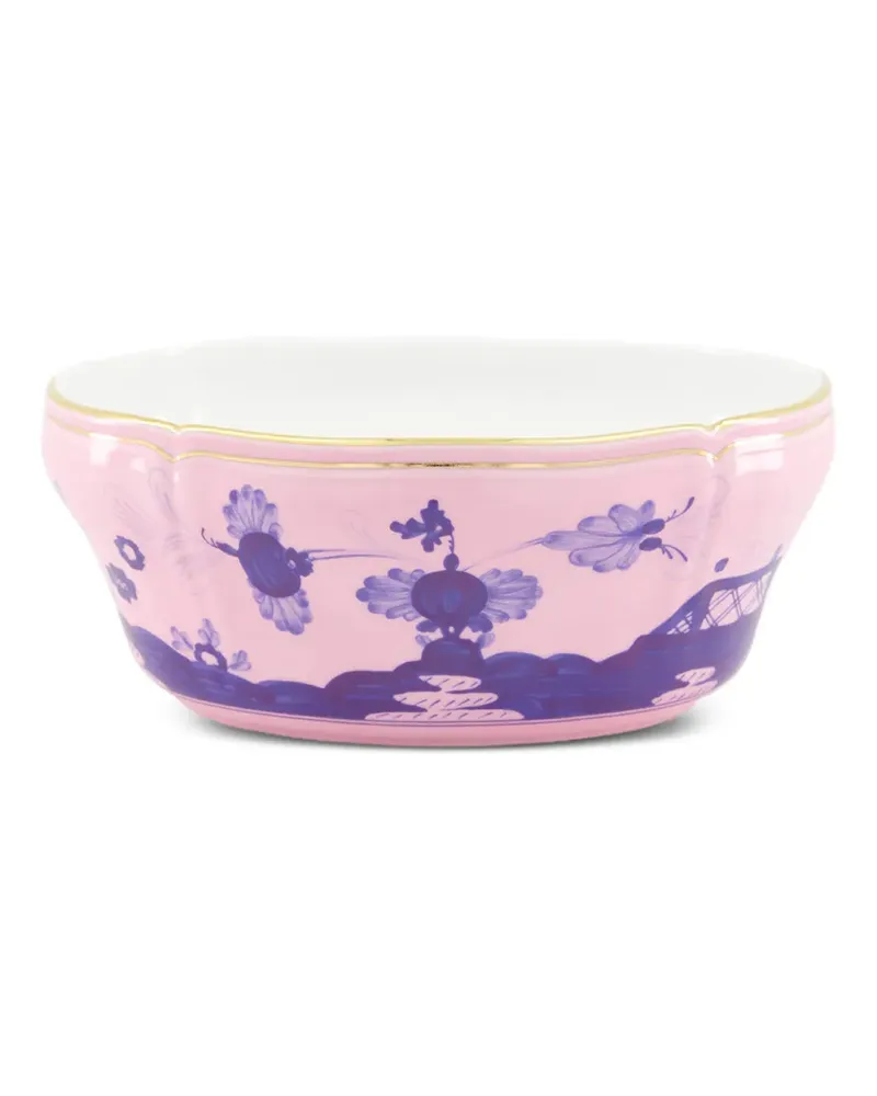 Ginori 1735 Ovale Salatschüssel - Rosa Rosa