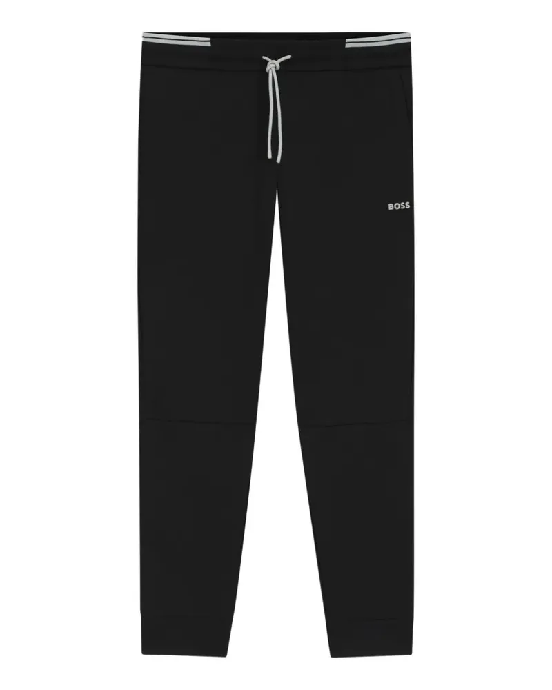 HUGO BOSS Jogginghose mit Logo-Prägung - Schwarz Schwarz