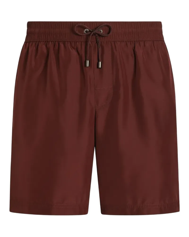 Dolce & Gabbana Badeshorts mit Kordelzug - Rot Rot