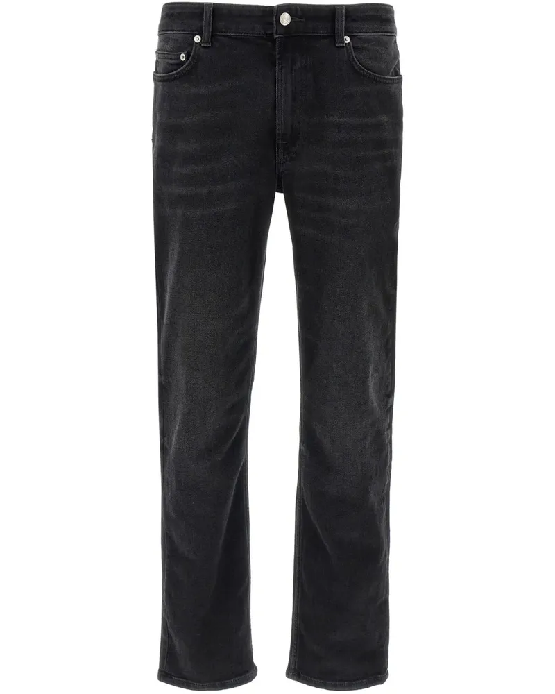 Department 5 Stone Straight-Leg-Jeans - Schwarz Schwarz