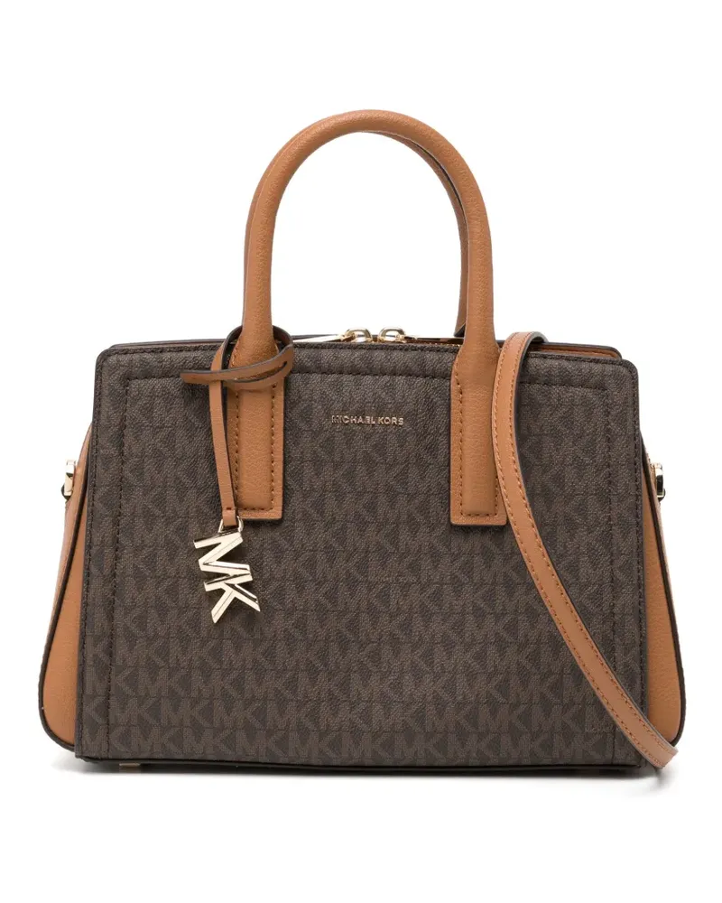 Michael Kors Kleine Laila Satchel-Tasche - Braun Braun