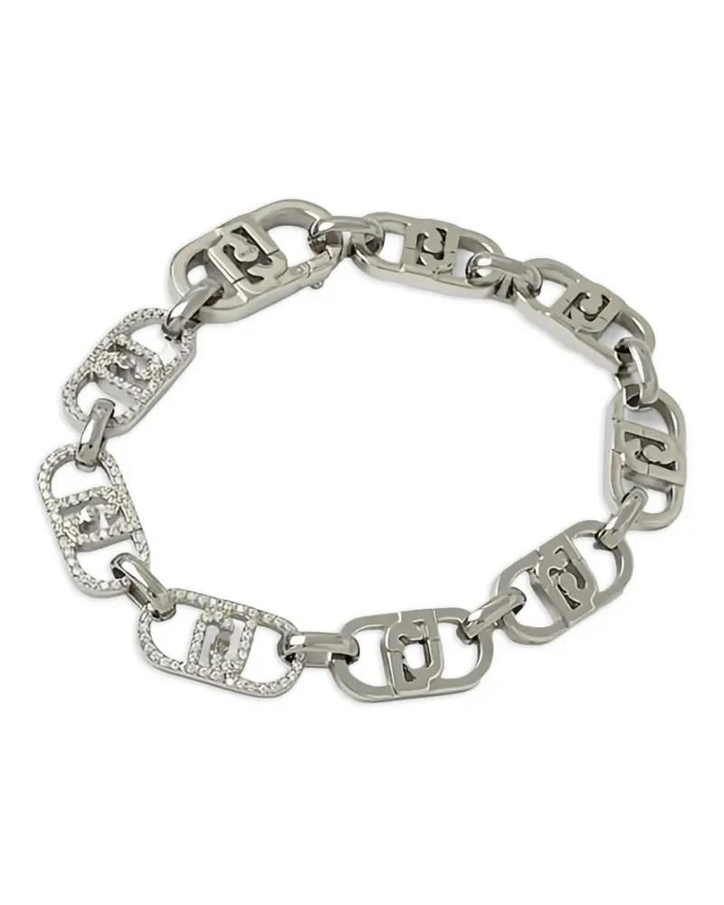 Liu Jo logo-chain bracelet - Silber Silber