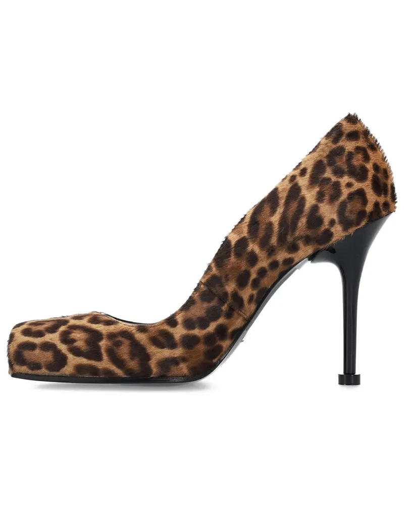 Premiata calf hair stiletto pumps - Braun Braun