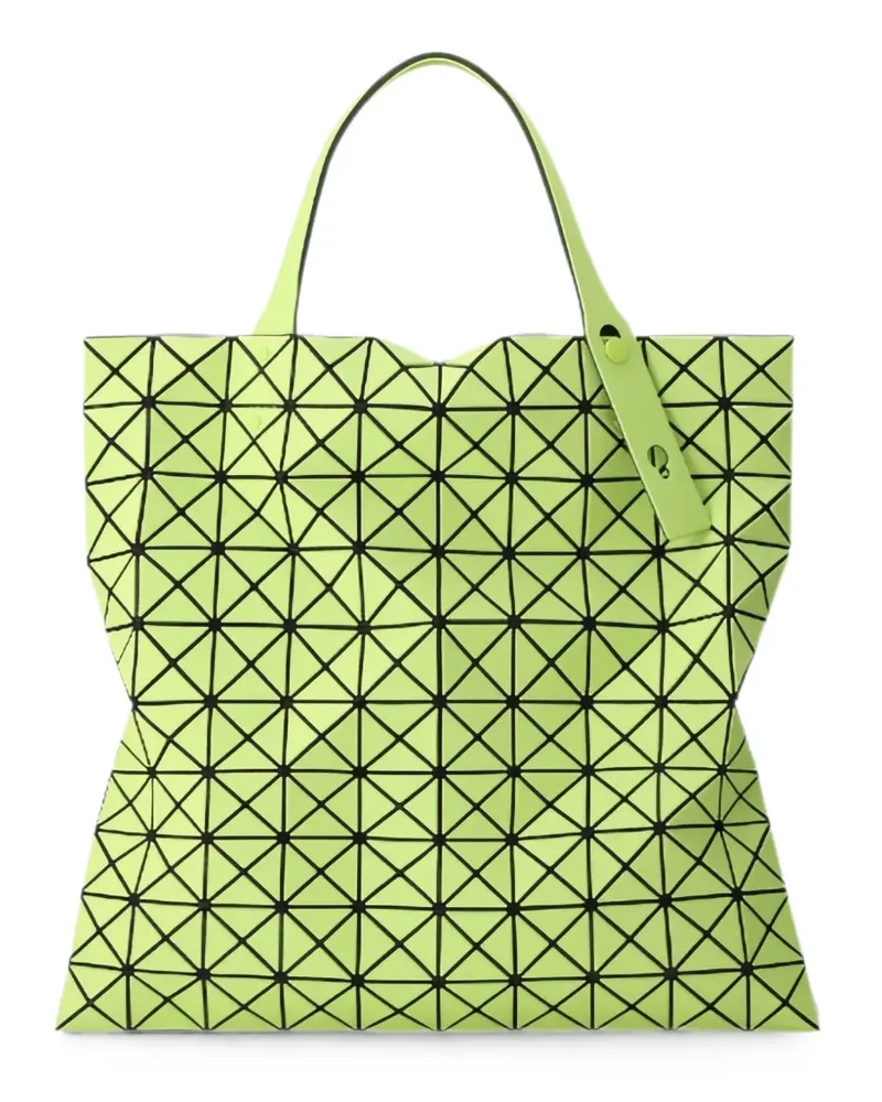 Issey Miyake geometric-panel tote bag - Grün Grün