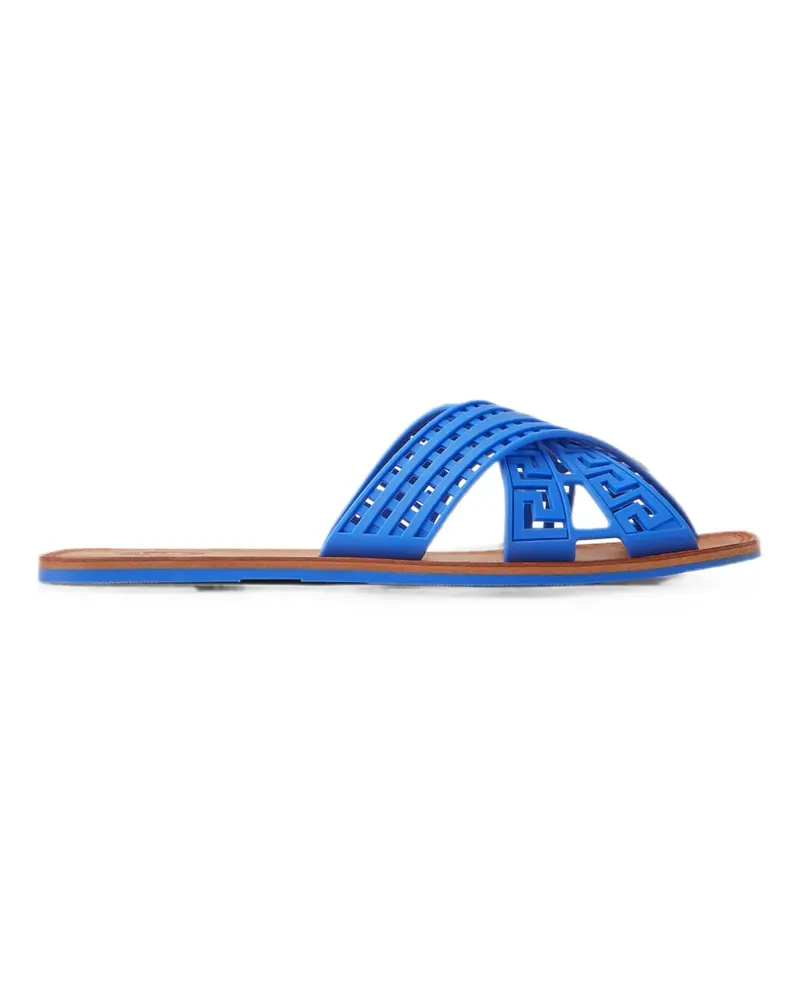 Versace Cancun rubber sandals - Blau Blau
