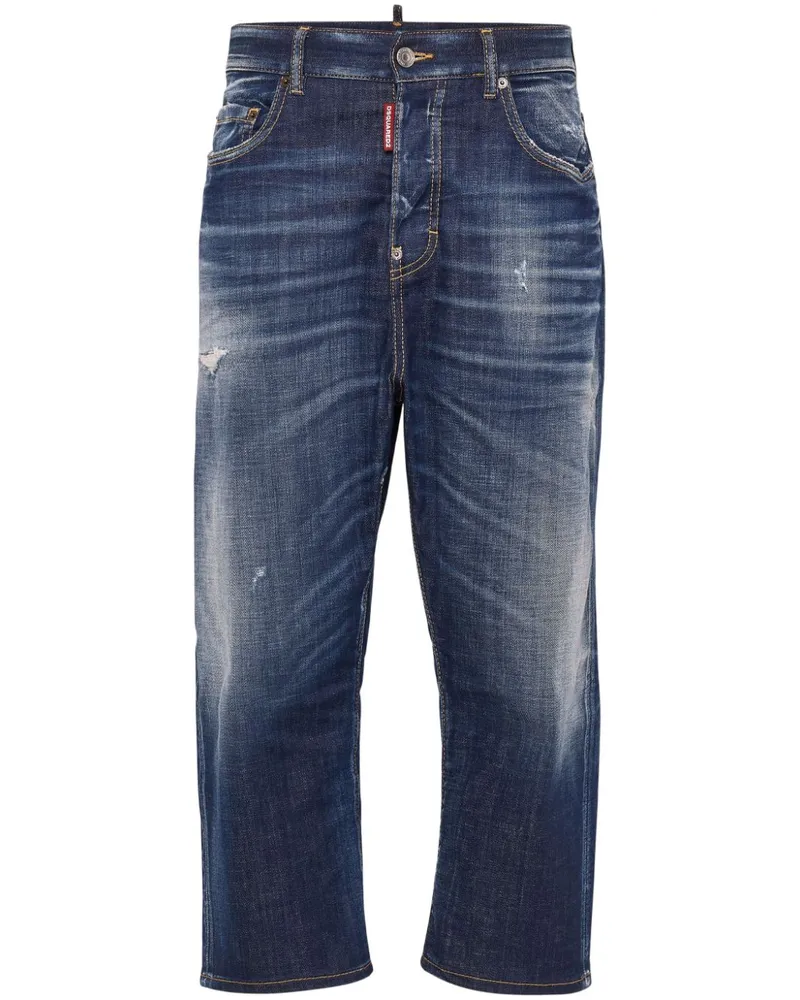Dsquared2 Jeans mit Bleach-Effekt - Blau Blau
