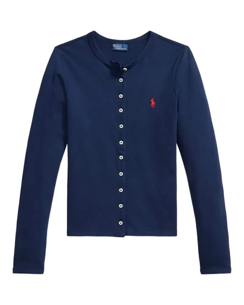 Ralph Lauren Cardigan mit Knopfleiste - Blau Blau