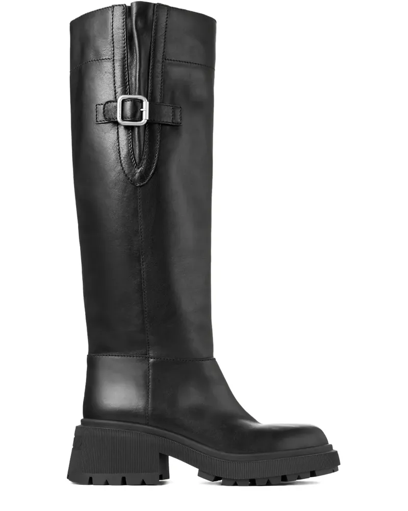 Jimmy Choo Tamsin KB Stiefel 75mm - Schwarz Schwarz