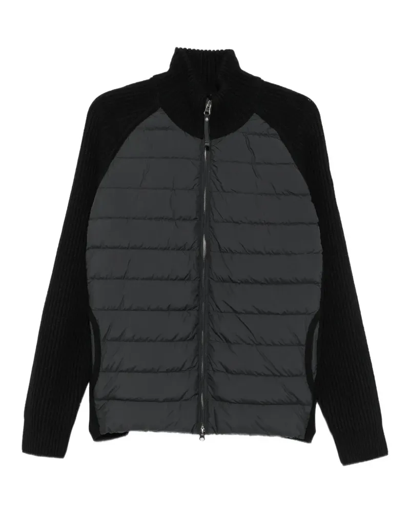 Parajumpers Gesteppte Jacke mit Reißverschluss - Schwarz Schwarz