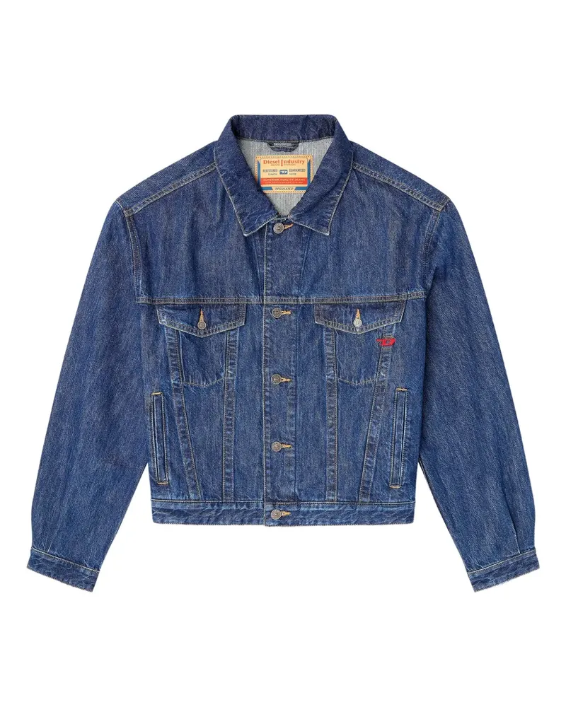 Diesel D-Ranger Jeansjacke - Blau Blau