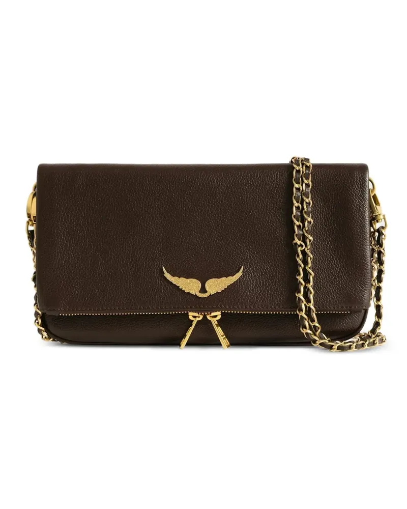Zadig & Voltaire Rock Clutch - Braun Braun