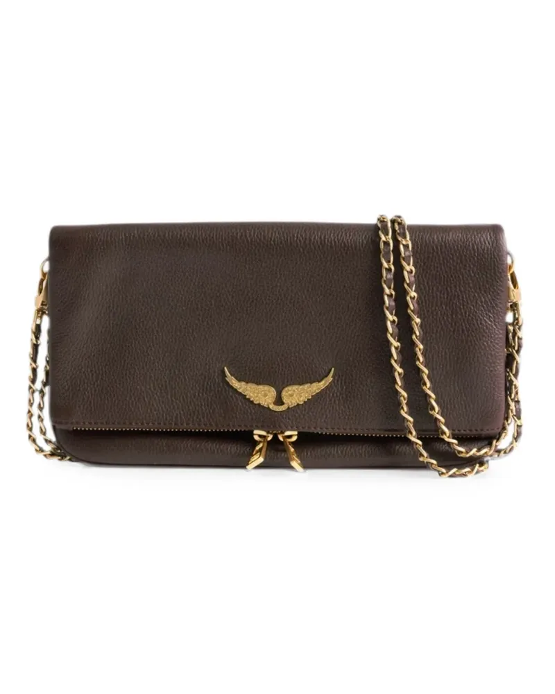 Zadig & Voltaire Rock Clutch - Braun Braun