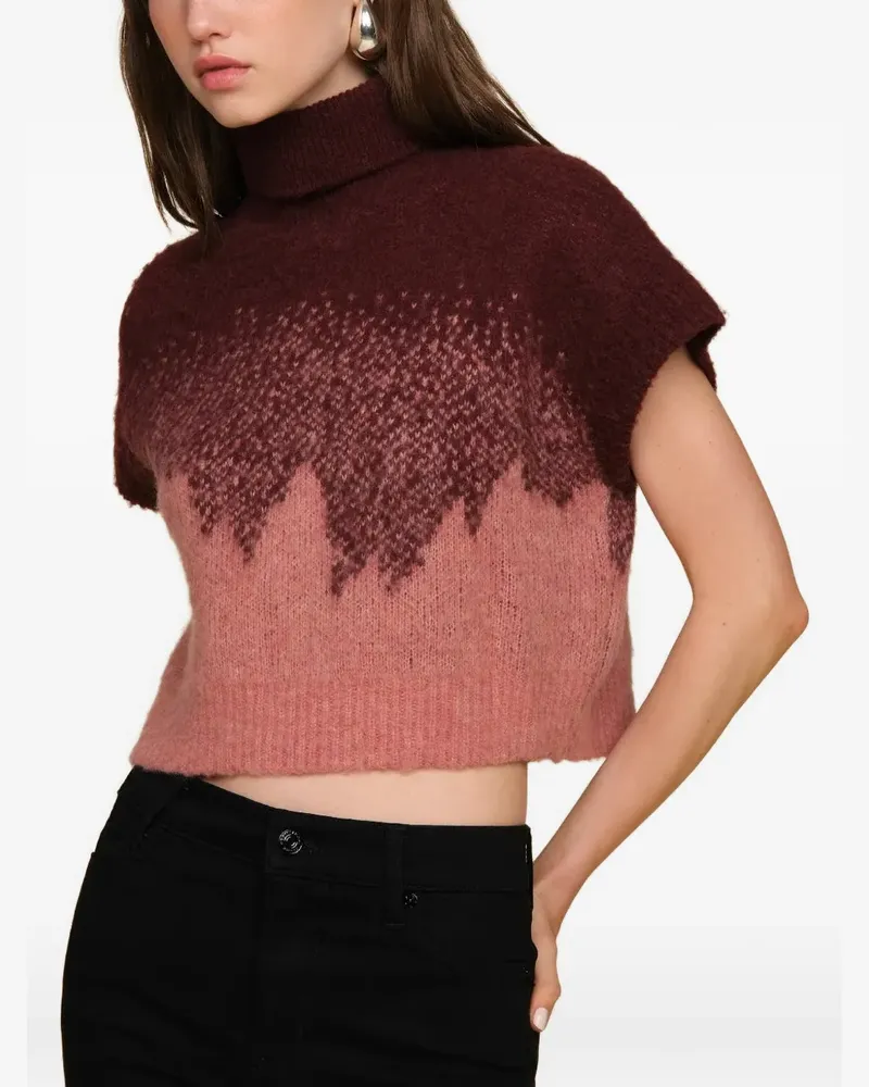 AMUR Harper Pullover mit Farbverlauf - Rosa Rosa
