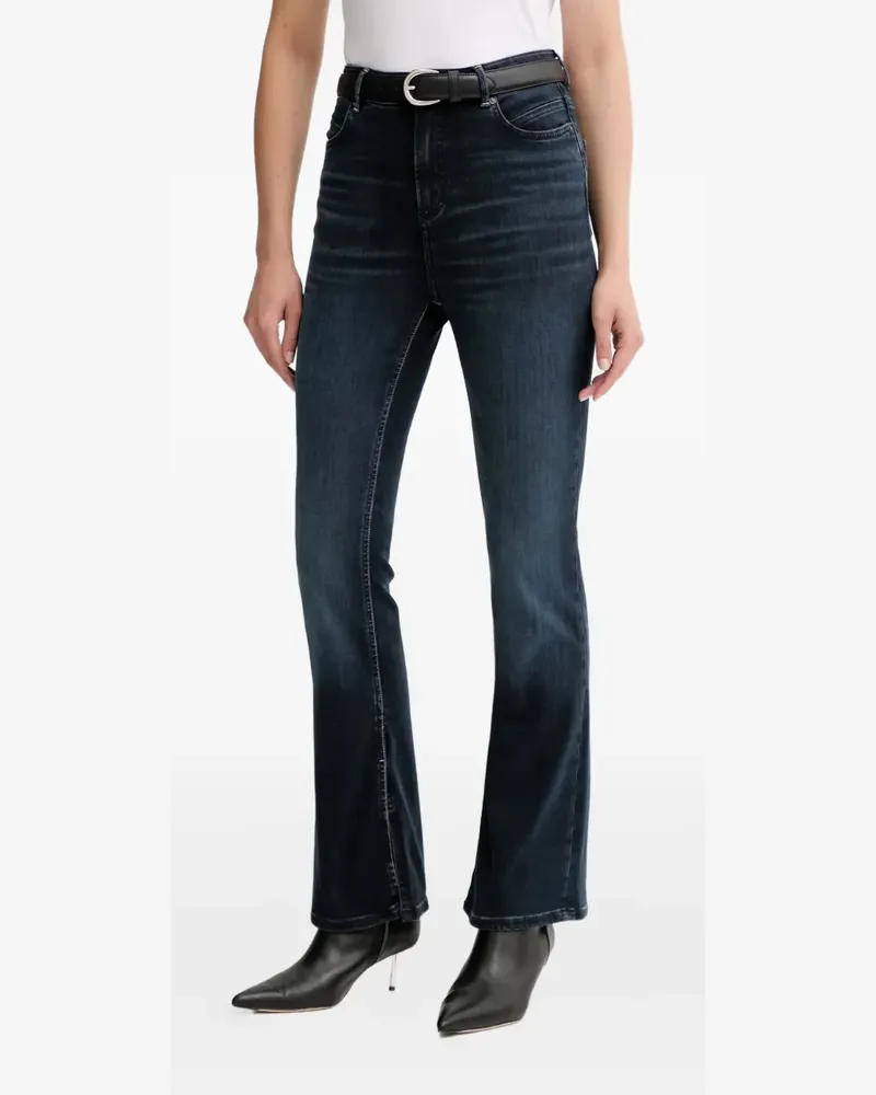HUGO BOSS Klassische Bootcut-Jeans - Blau Blau