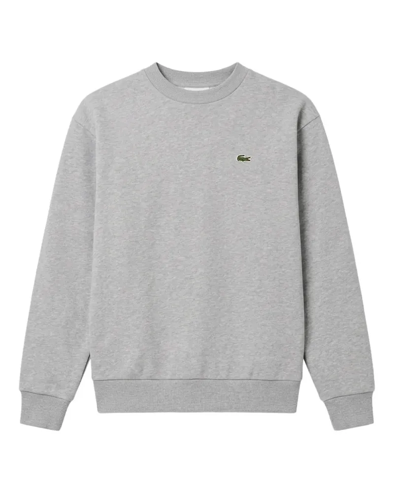 Lacoste logo-patch sweater - Grau Grau