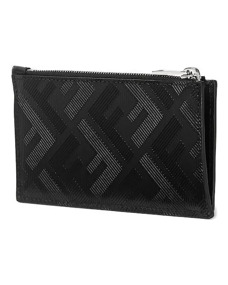 Fendi Kartenetui mit FF-Muster - Schwarz Schwarz