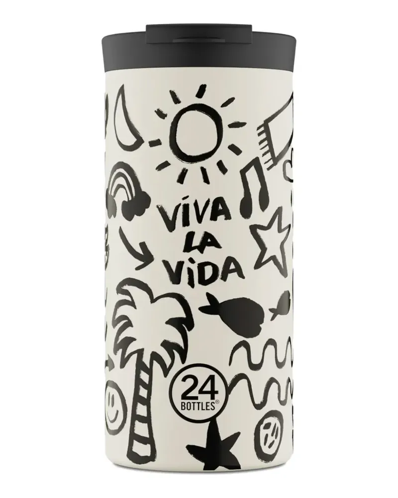24BOTTLES Viva la Vida Reisebecher (600ml) - Nude Nude