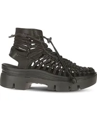 Noir Kei Ninomiya x Comme Des Garçons Uneek Mid Sandalen Schwarz