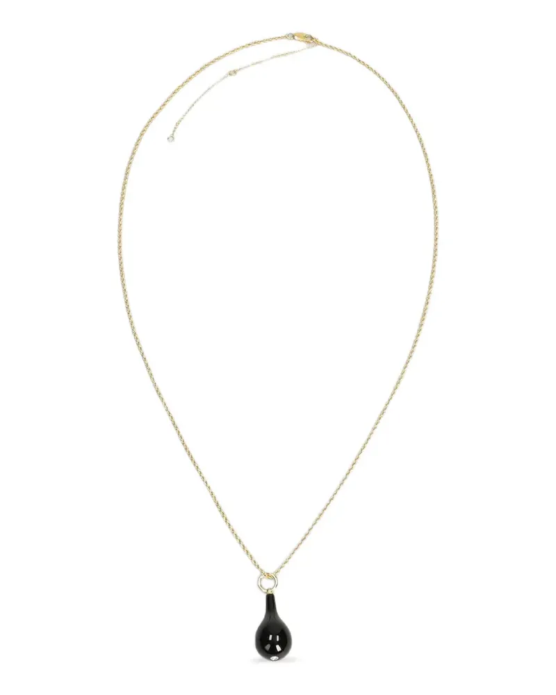 Totême drop-pendant necklace - Gold Gold