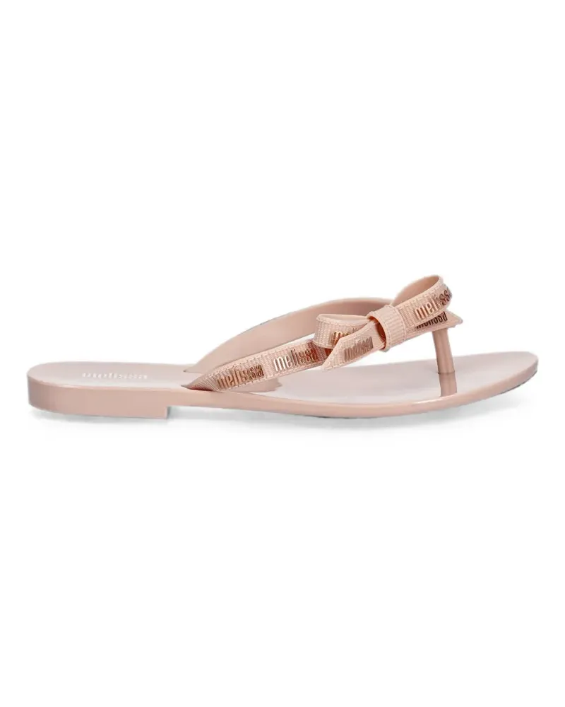 Melissa Harmonic M bow-detail flip-flops - Rosa Rosa