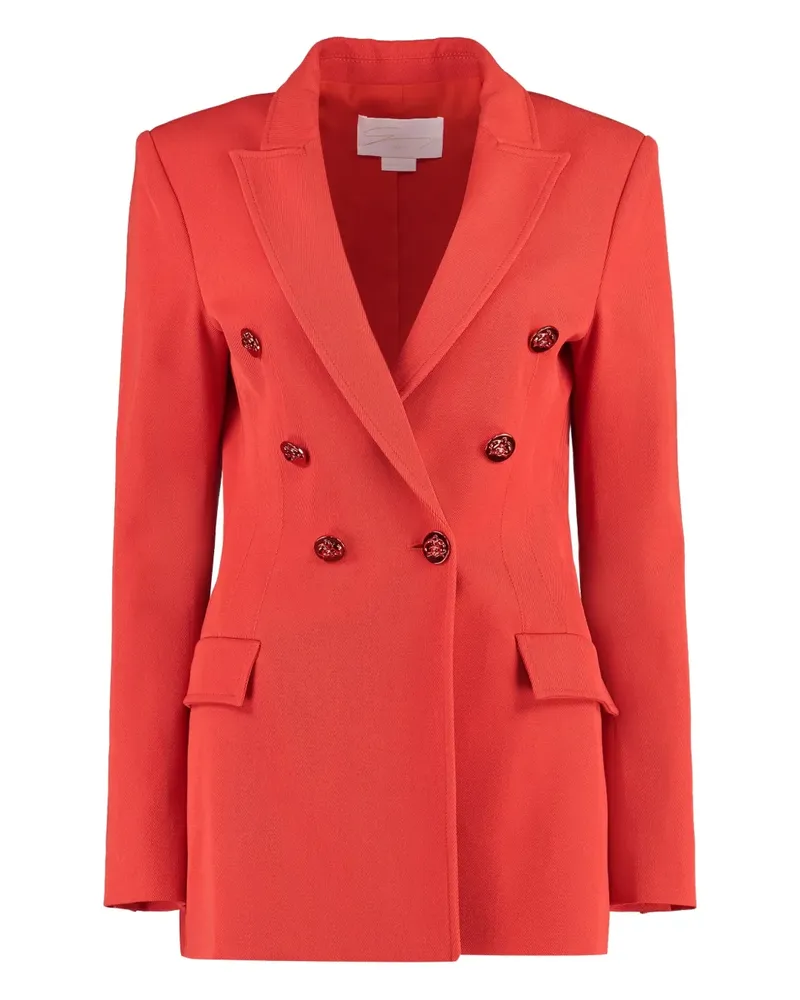 Genny Doppelreihiger Blazer - Rot Rot