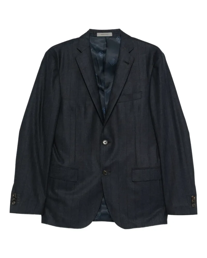 Corneliani pinstripe-pattern blazer - Blau Blau