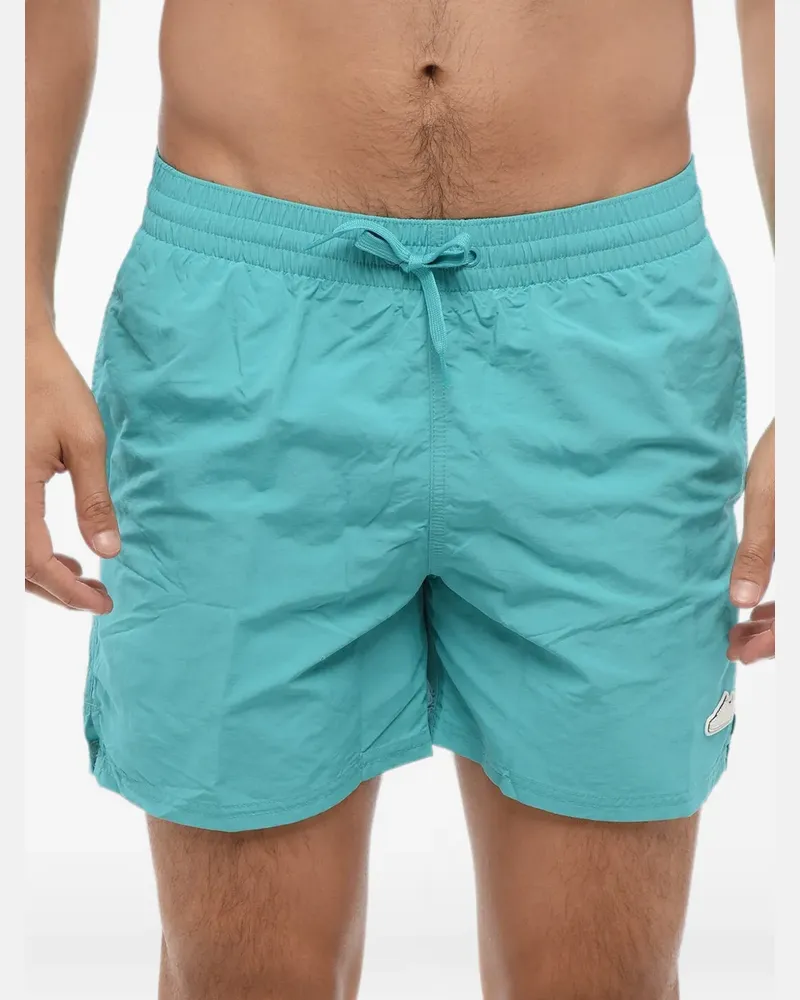 Nike Badeshorts mit Sneaker-Patch - Blau Blau