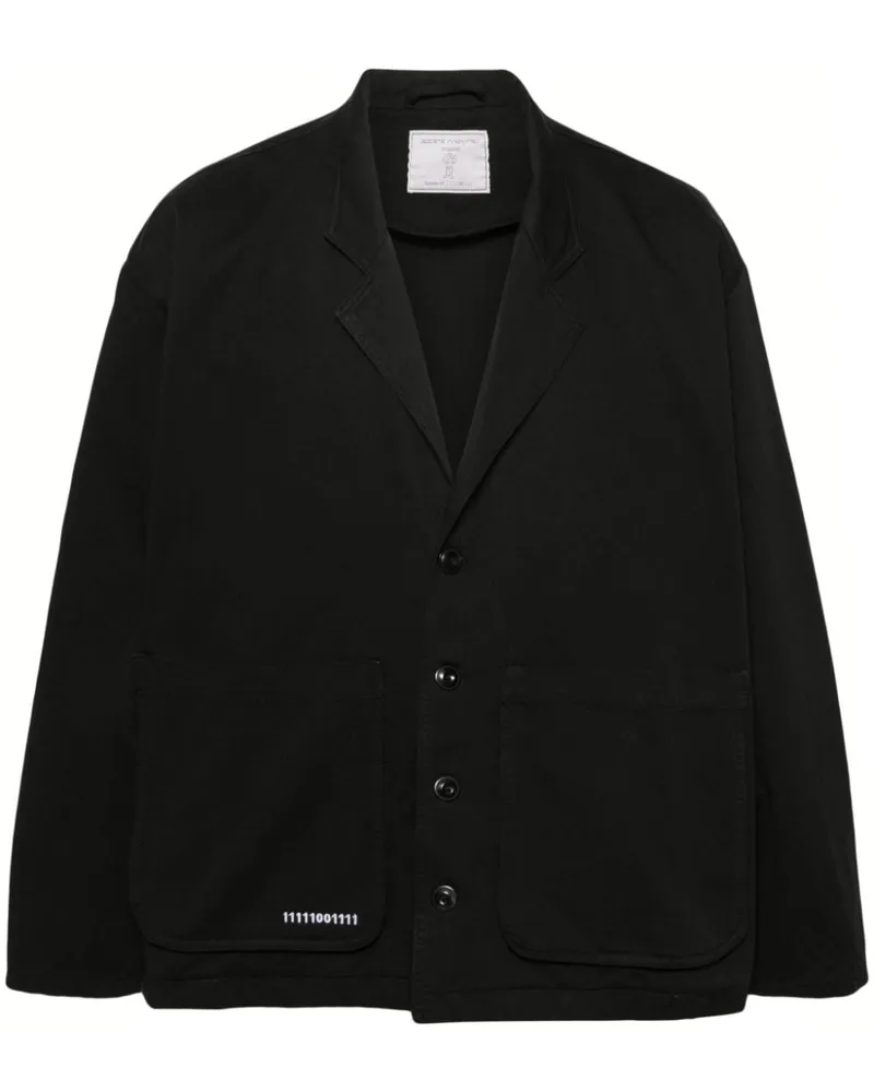 Société Anonyme Einreihiger Kensington Blazer Schwarz