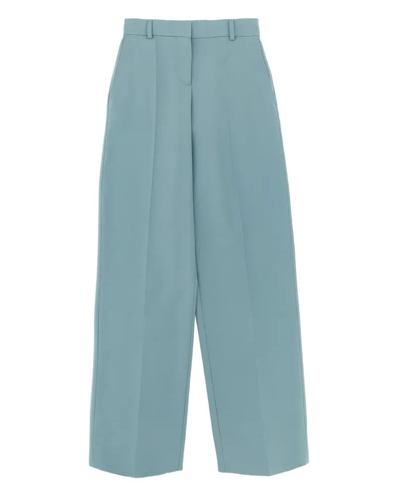 Stella McCartney Hose mit Bundfalten - Blau Blau
