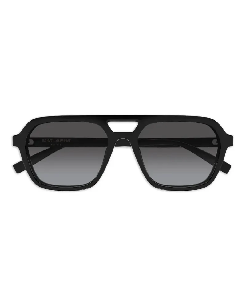Saint Laurent SL 905 pilot-frame sunglasses - Schwarz Schwarz