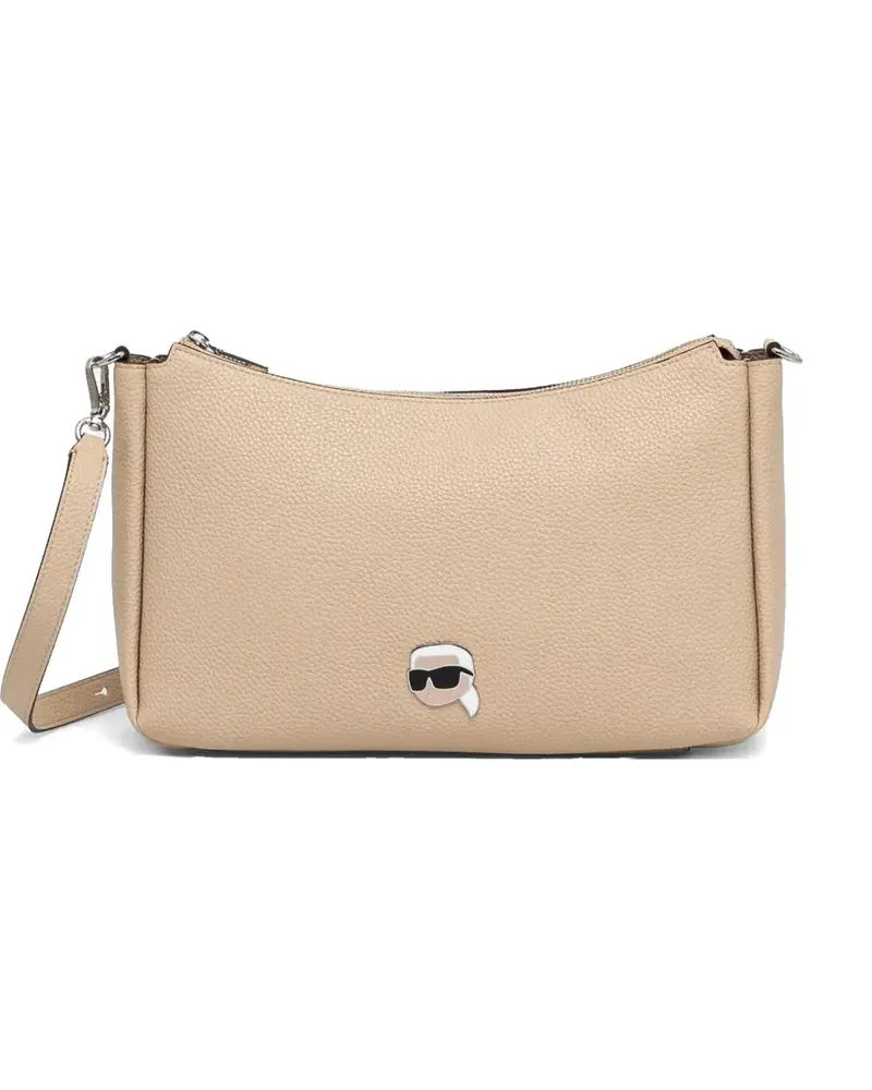 Karl Lagerfeld Ikon Schultertasche - Nude Nude