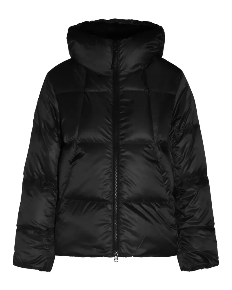 Goldwin quilted hooded coat - Schwarz Schwarz