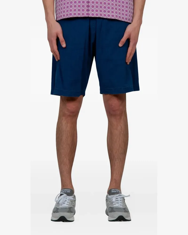 Universal Works Ausgeblichene Shorts - BLUE Blue