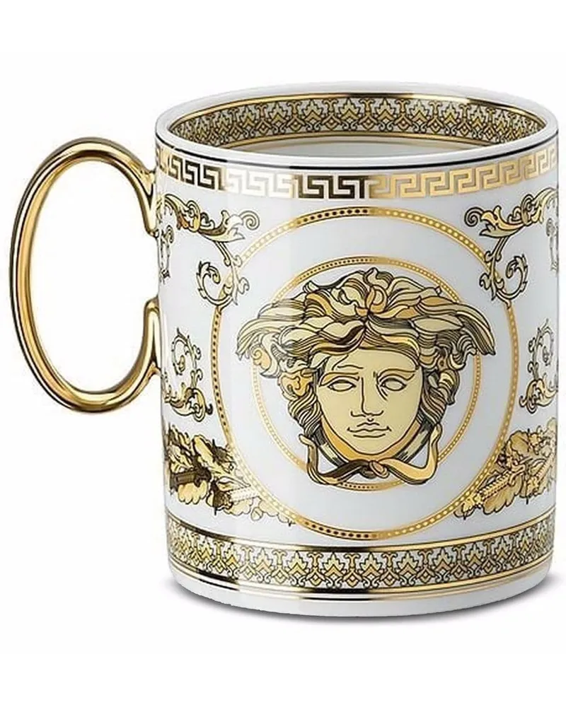 Versace Virtus Gala Becher - Weiß Weiß