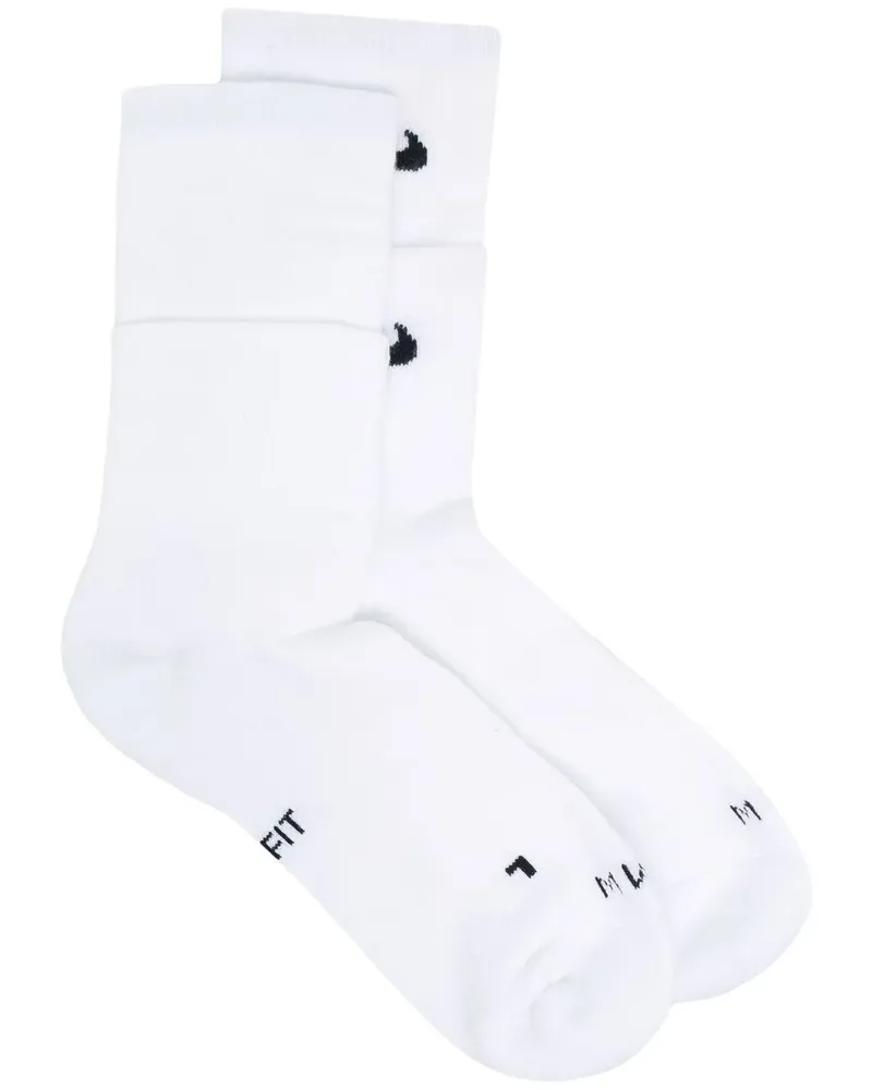 Nike x MMW Socken mit Logo-Print - Weiß Weiß