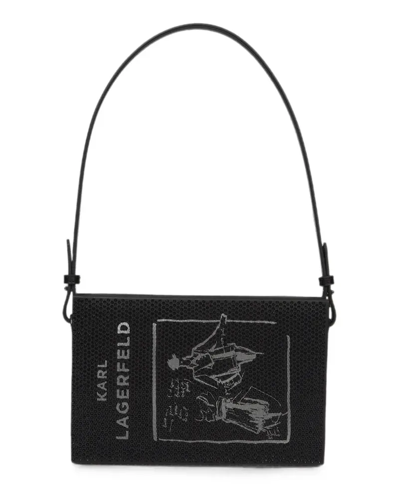 Karl Lagerfeld Mini K/Soiree Clutch - Schwarz Schwarz