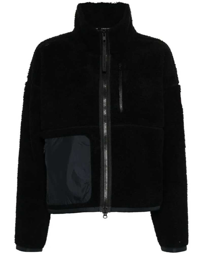 Canada Goose Simcoe Fleecejacke mit Reißverschluss - Schwarz Schwarz
