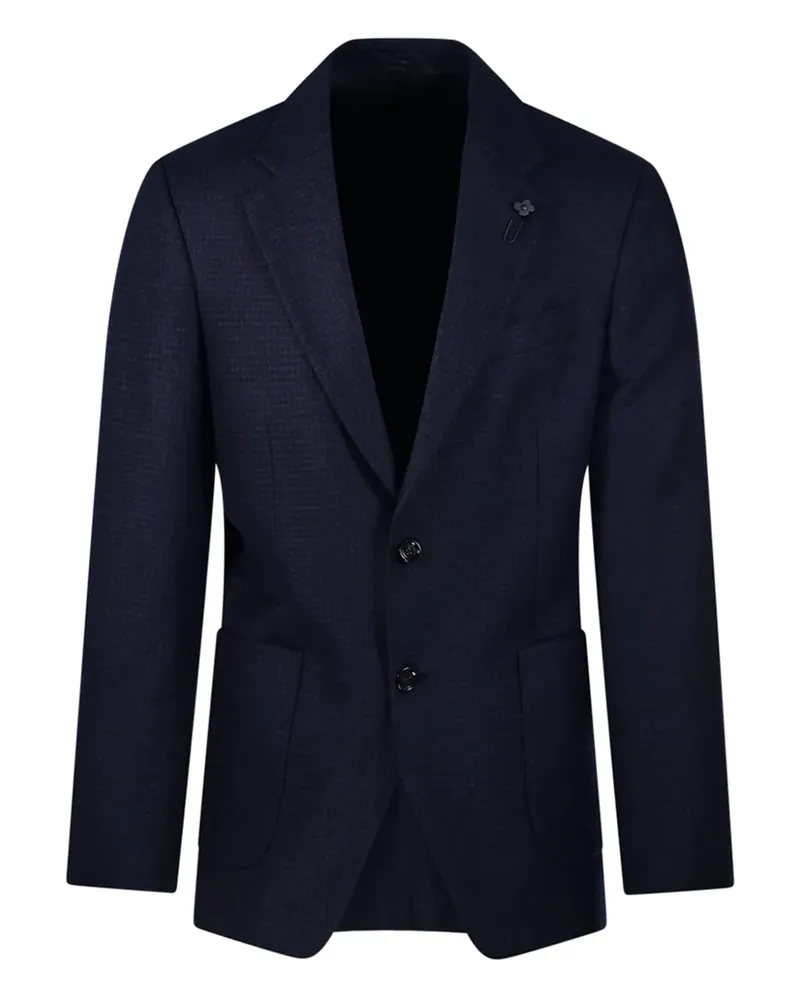 LARDINI Einreihiges Sakko - Blau Blau