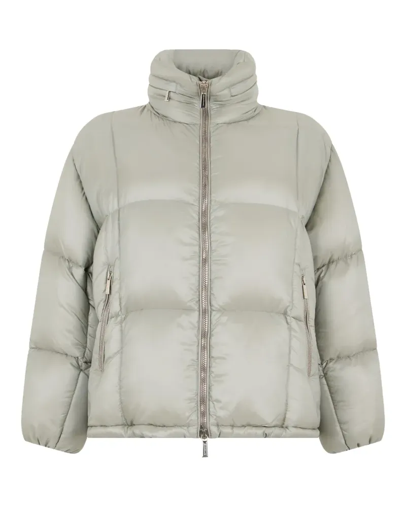 MOORER Wattierte Astro-Rgl Steppjacke mit Stehkragen - Grau Grau