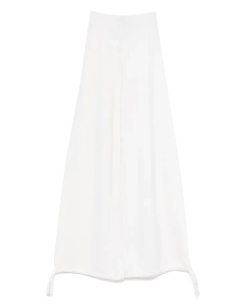 Max Mara Klassische Hose - Weiß Weiß