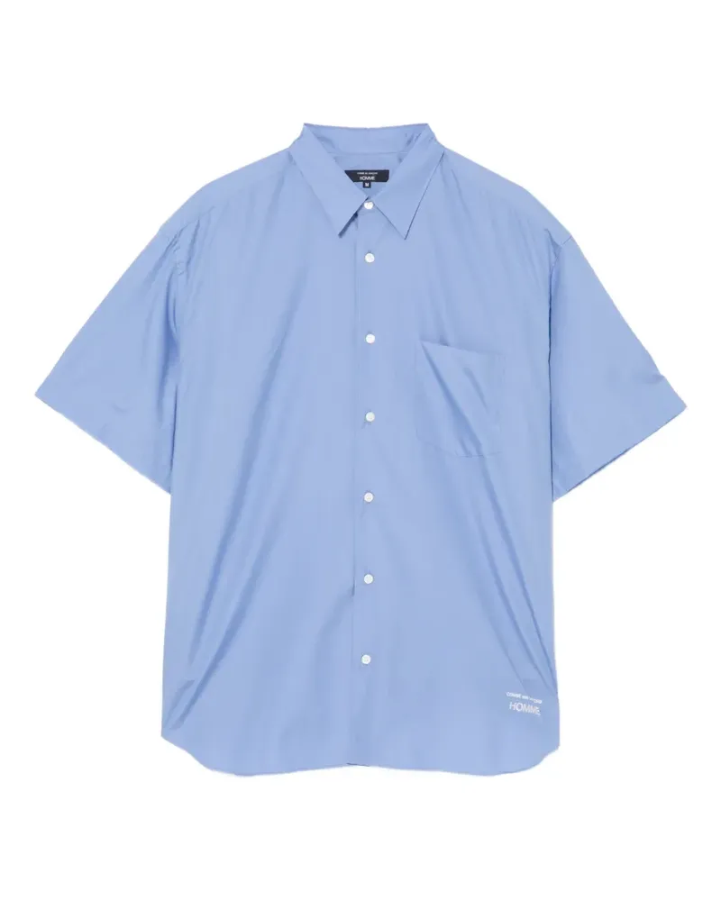 Comme des Garçons Hemd mit Logo-Stickerei - Blau Blau
