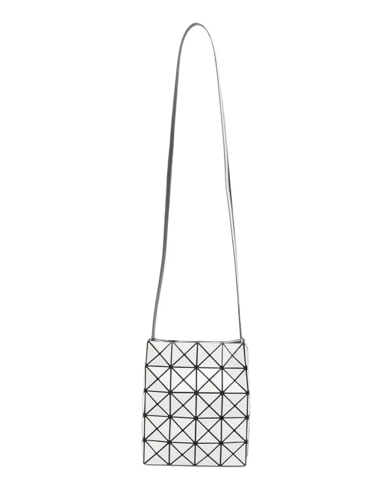 Issey Miyake geometric-panelled shoulder bag - Weiß Weiß