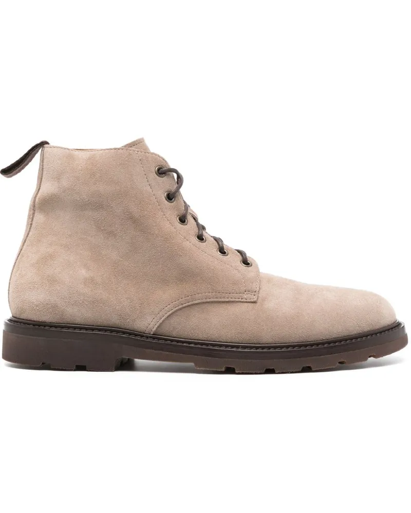 Henderson Stiefel aus Wildleder 30mm - Braun Braun