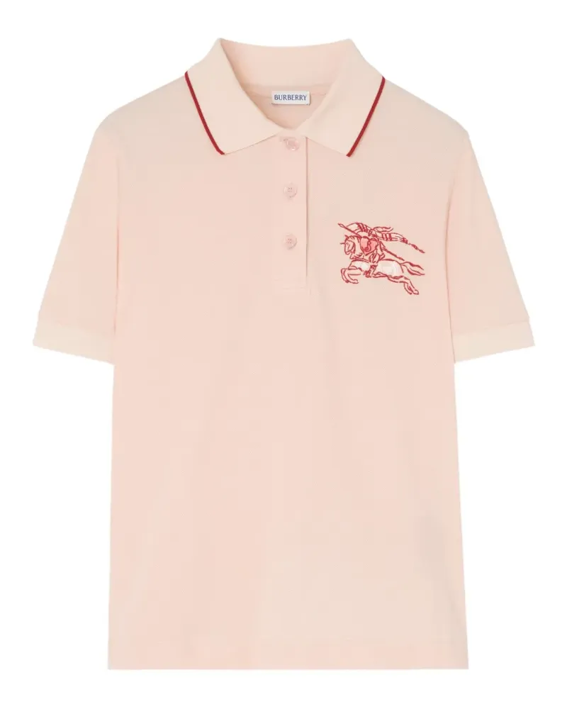 Burberry Heart Knight cotton polo shirt - Rosa Rosa