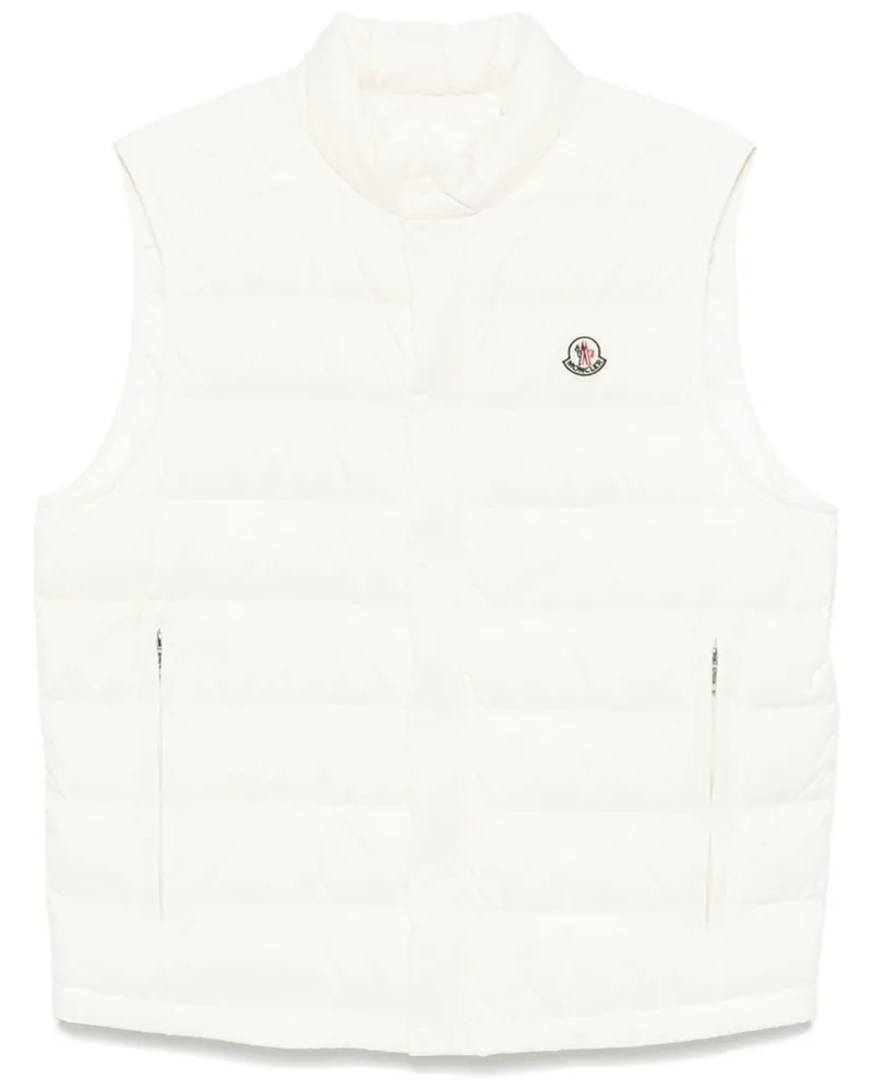 Moncler Barthe Weste - Weiß Weiß