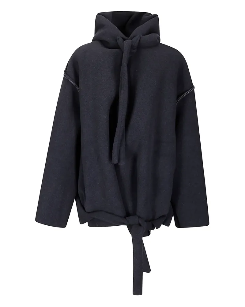 OTTOLINGER Kordelzug-Kapuzenjacke mit Laser-Cuts - Blau Blau